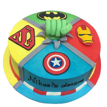 SUPERHERO CAKES ā POWER UP YOUR PARTY!