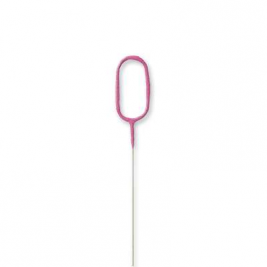 Birthday Pink Glitz Number 0 Sparkler