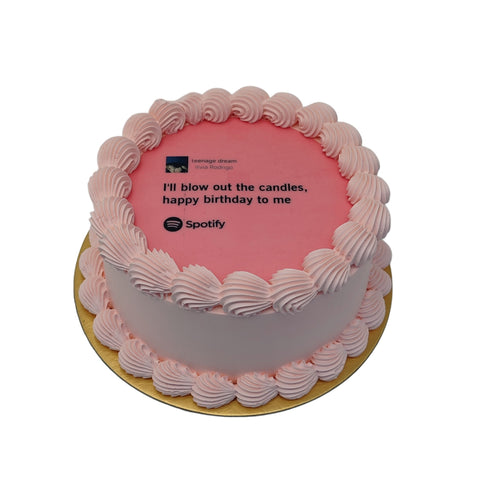 Birthday Anthem Cake