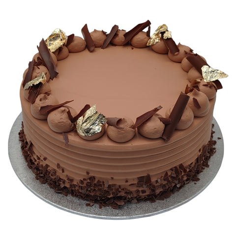 Golden Chocolate Delight Cake
