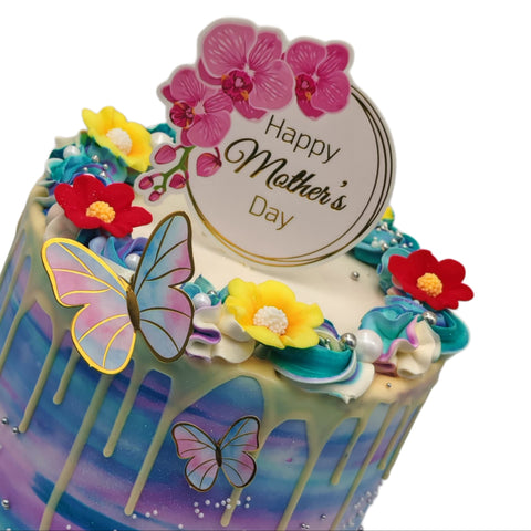 Mother's Day Layered Tall Cake