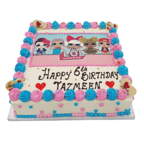 Lol Surprice Theme Cake