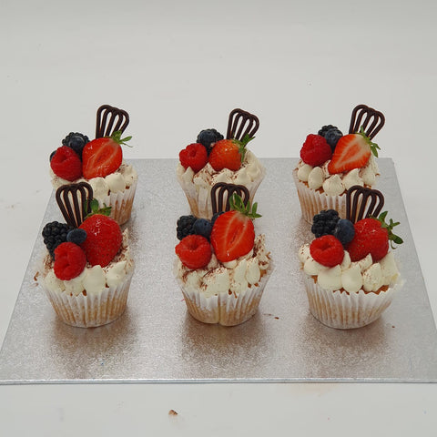 Summer Berries Cupcakes