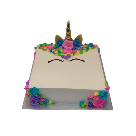 Unicorn Square Cake