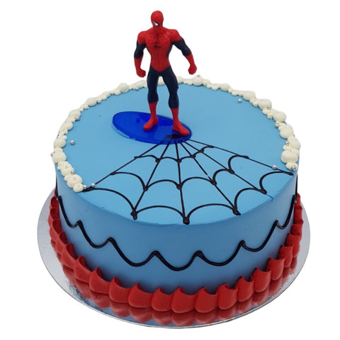 Spidey Web Wonder Cake