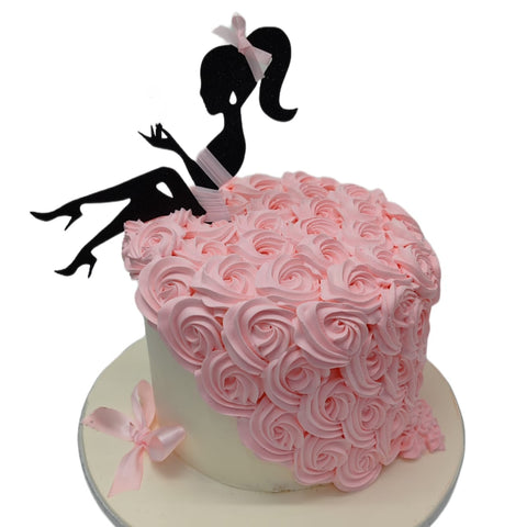 Silhouette Cake