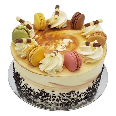 Macaroon Round Cake