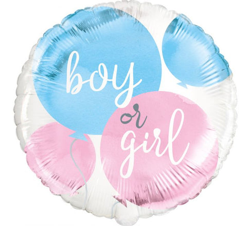 Gender Reveal Balloon With Helium