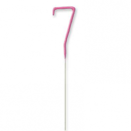Birthday Pink Glitz Number 7  Sparkler