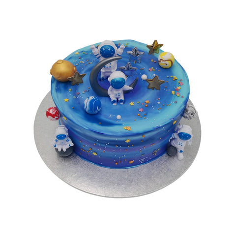 Astronaut’s Galaxy Feast