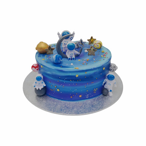 Astronaut’s Galaxy Feast