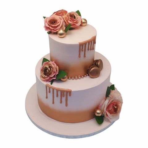 Aurora Rosé Luxe Cake