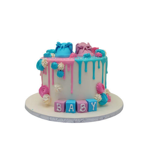 Baby Shower Tier Cake