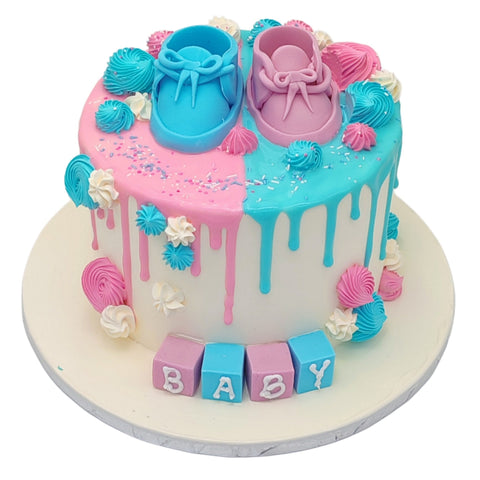 Baby Shower Tier Cake