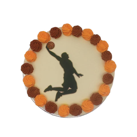 Basketball Court-side Cake