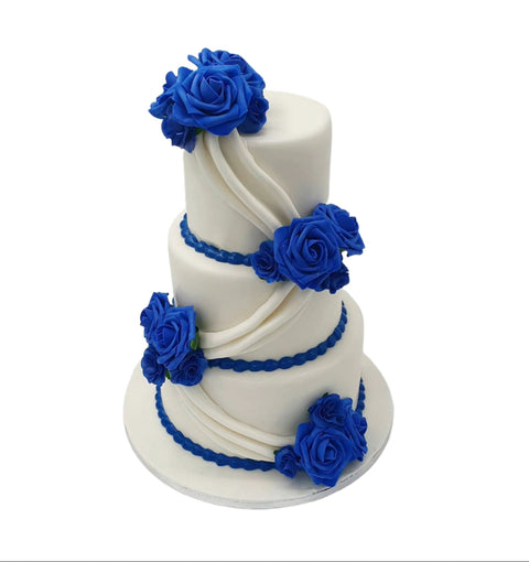 Blue Rose Elegance