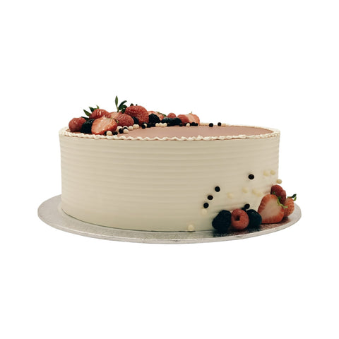Blush Berry Crown Cake