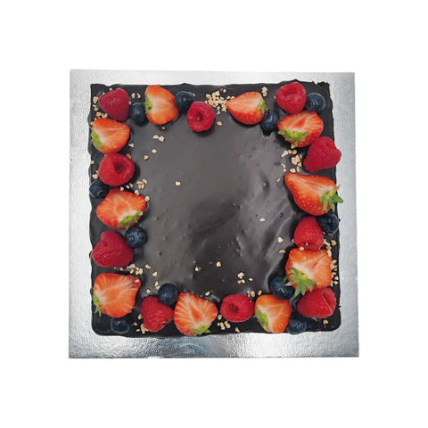 Brownie with Berries