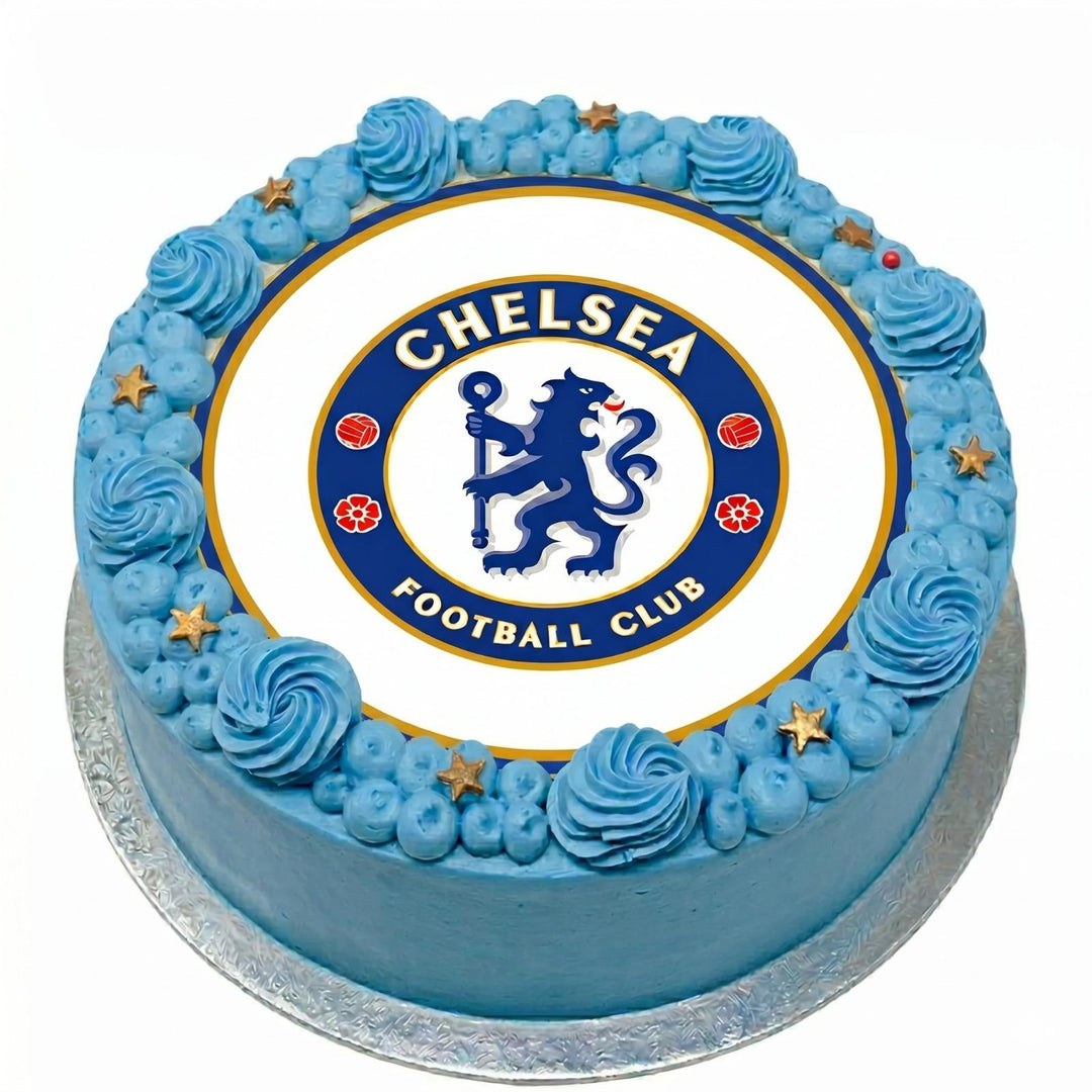 Chelsea Fan Cake – Cakeforestlondon