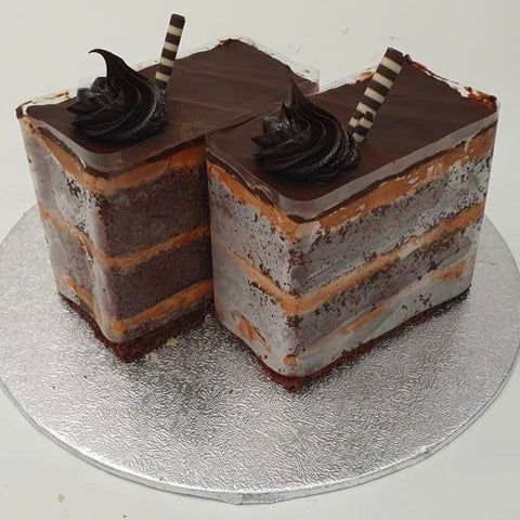 Chocolate Truffle Slice Cakes