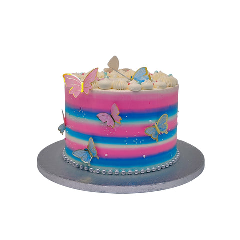 Enchanted Garden Cake