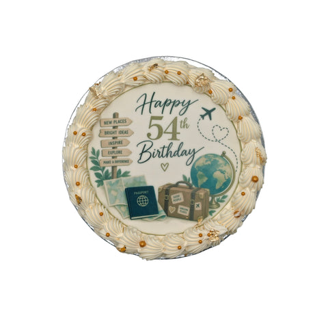 Explorers theme cake
