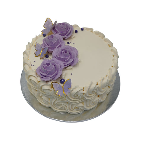 Ethereal Bloom Cake