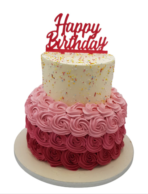 Floral Dream Tier Cake