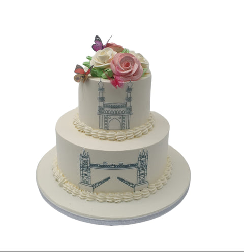 Bridge Tower Cake