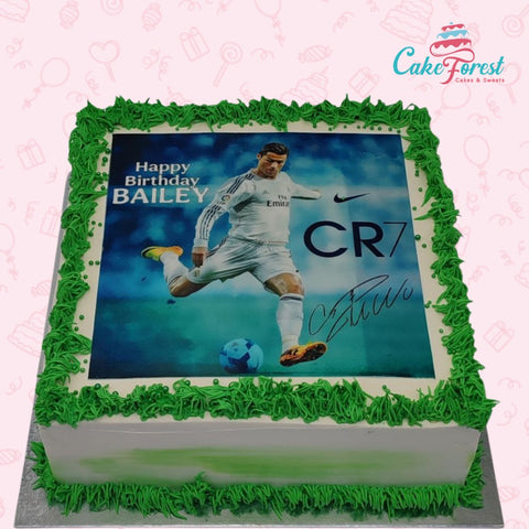 CR7 Signature Cake