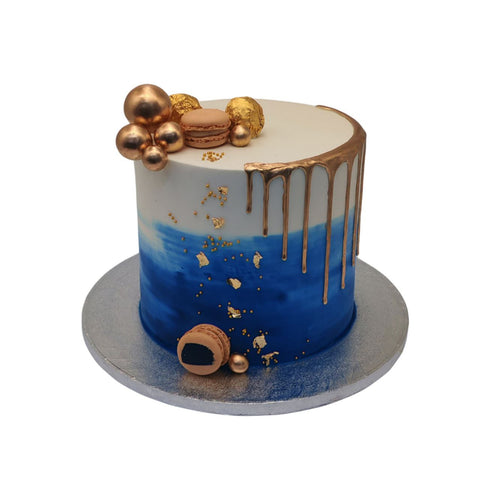 Golden Horizon Cake