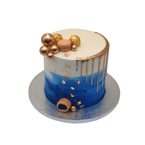 Golden Horizon Cake