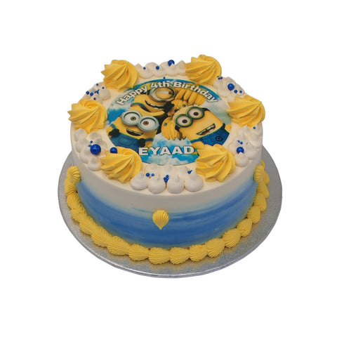 Fun Minion Cake