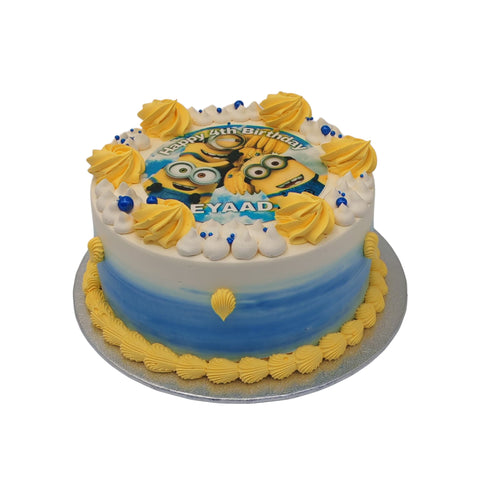 Fun Minion Cake