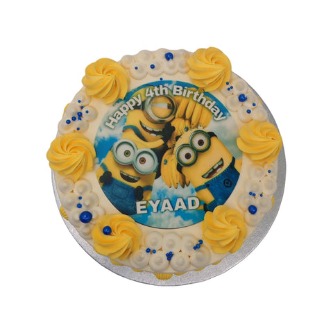 Fun Minion Cake