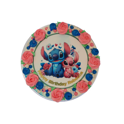 Stitch Garden Cake