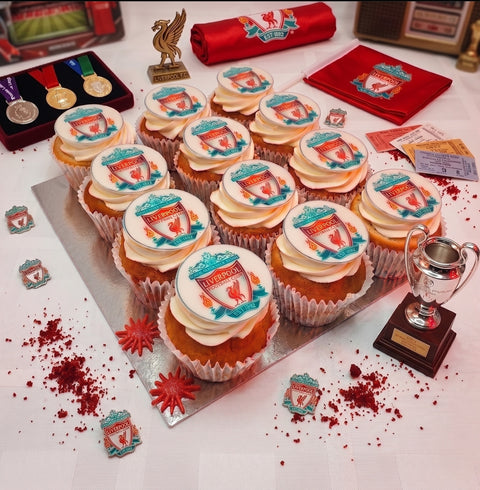 Liverpool Football Club Cupcakes
