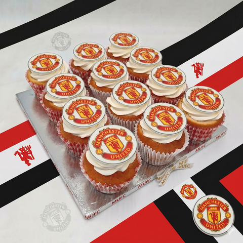 Manchester United Cupcakes