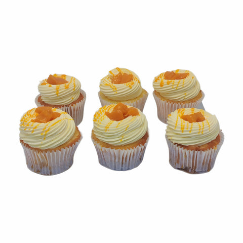 Mango Glow Treat Cupcakes