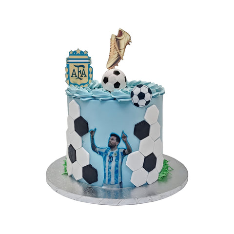 Argentina Football Celebration Cake