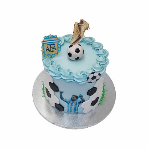 Argentina Football Celebration Cake