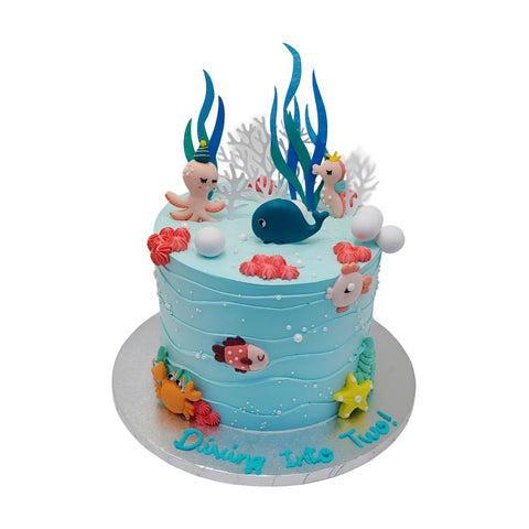 Ocean Wonders Cake