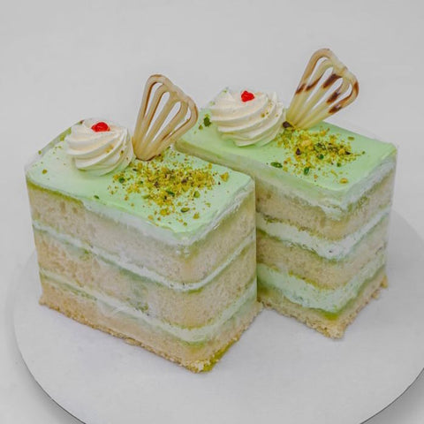 Pistachio Slice Cakes 