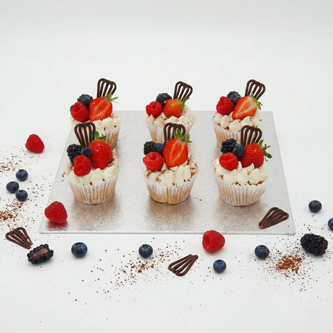 Summer Berries Cupcakes