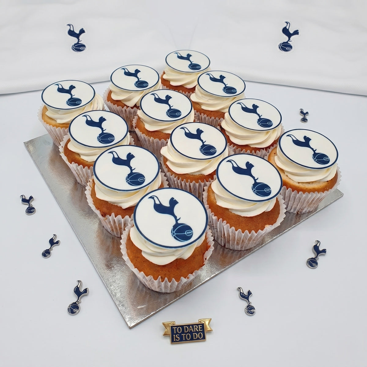 Tottenham Hotspur FC Cupcakes – Cakeforestlondon