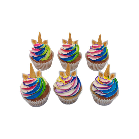 Unicorn Swirls Cupcakes