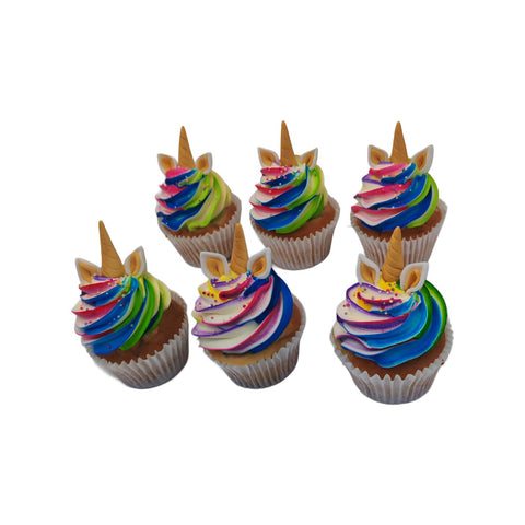 Unicorn Swirls Cupcakes