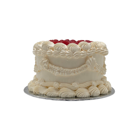 Vintage Raspberry Cake