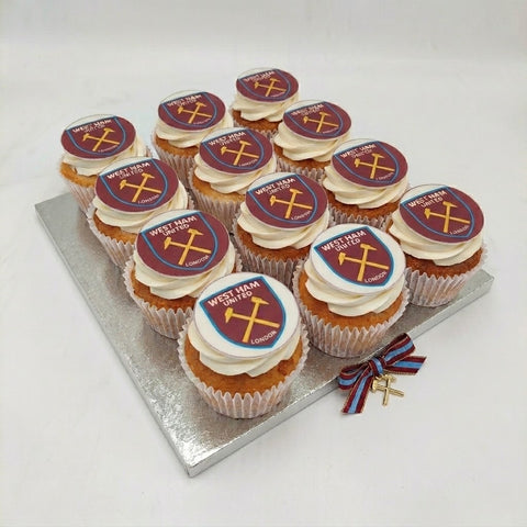 West Ham United Football Club Cupcakes