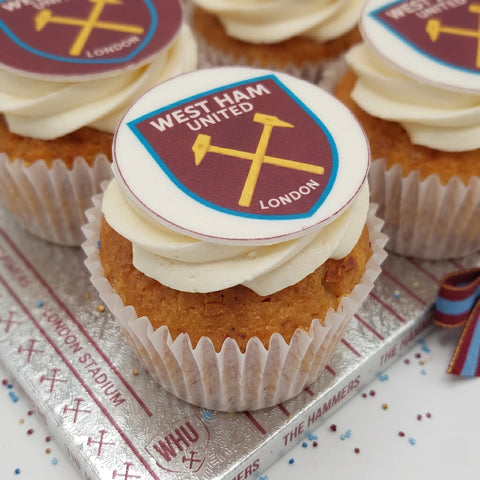 West Ham United Football Club Cupcakes